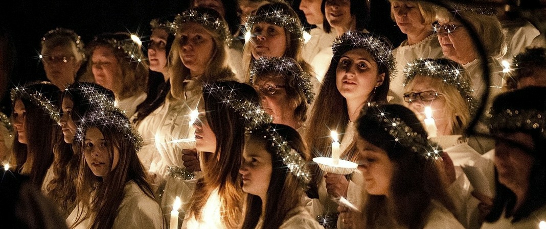 Sankta Lucia choir