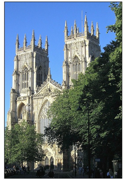 York Minster in sunshine