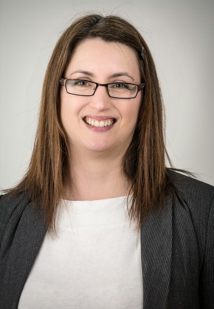 Portrait of female employee at Molan and co