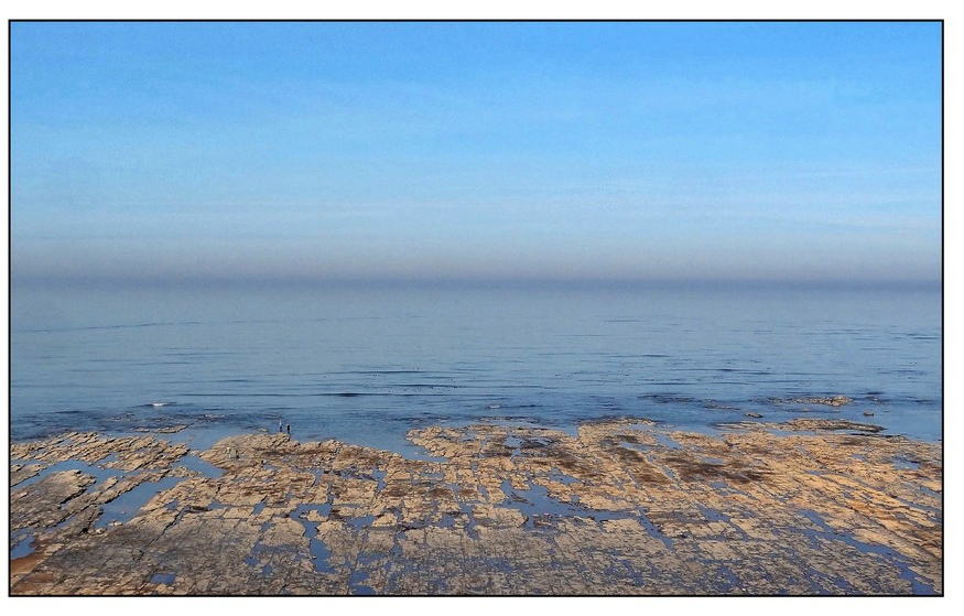 Rocks and seascape
