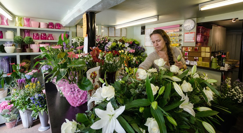Malton shops photography - Florist